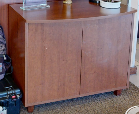 2 Door Cabinet, Wood