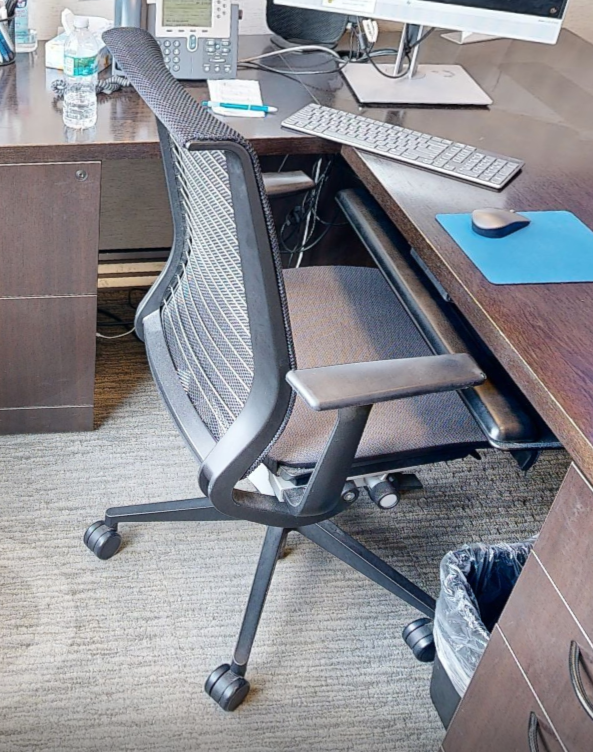 Steelcase task chair with arms