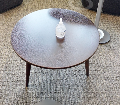 Round coffee table