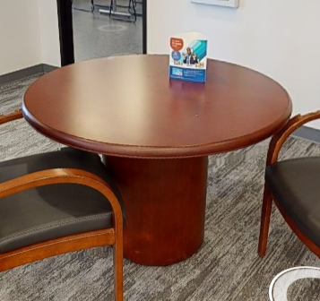 Round meeting table