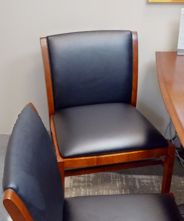 Black side chair