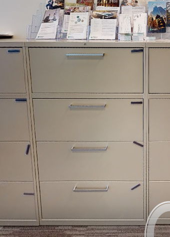 4D lateral filing cabinet