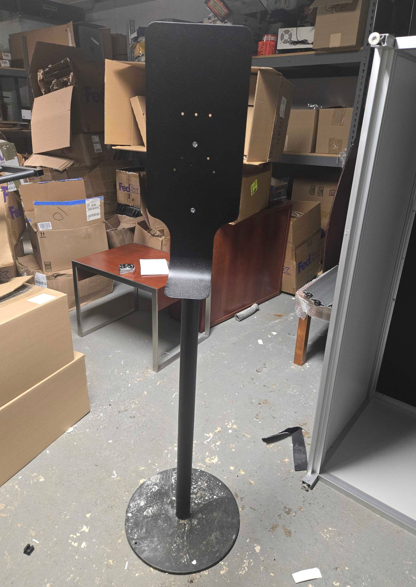 9"x16"x59" Hand Sanitizer Stand