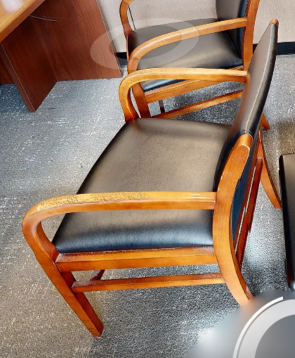 Navy guest chair