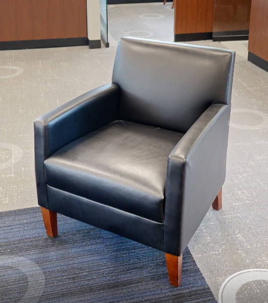 Navy lounge Chair