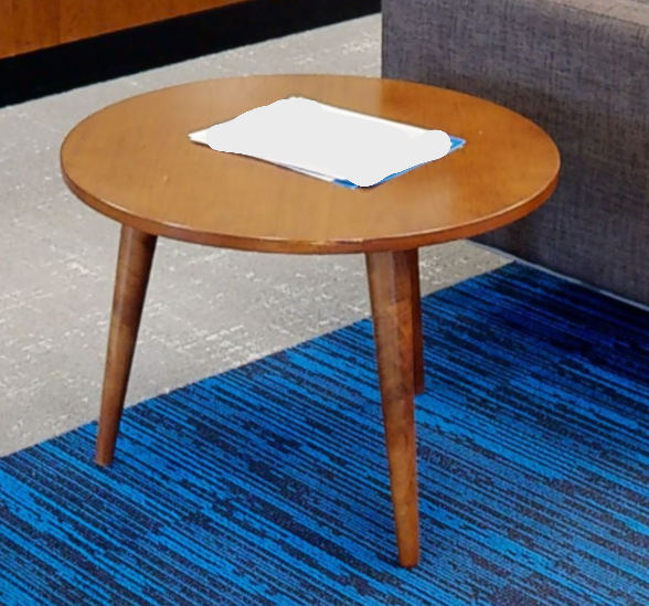 Round coffee table