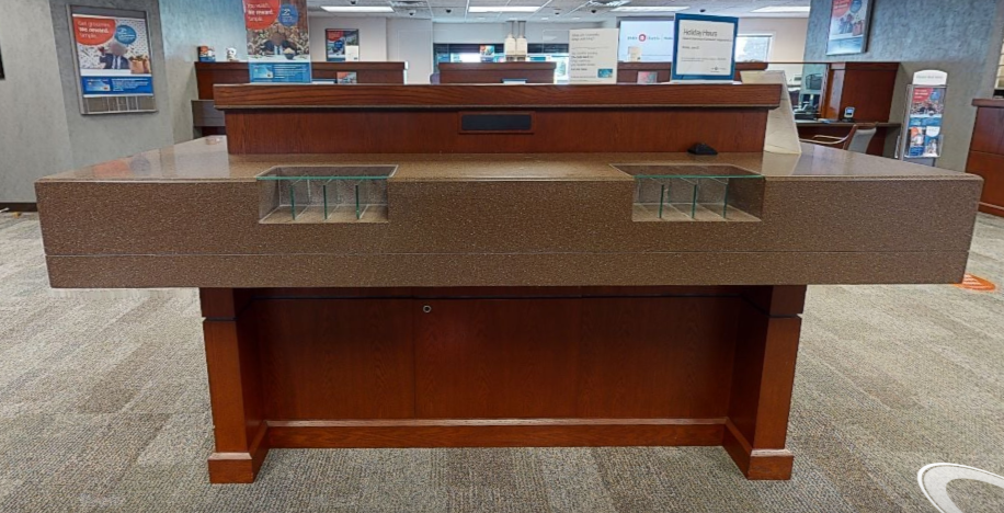 cheque desk