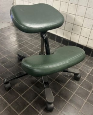 Green Leather Chair