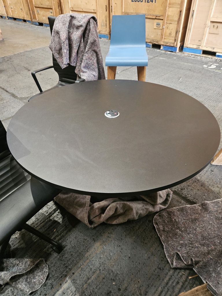 Black Round Table