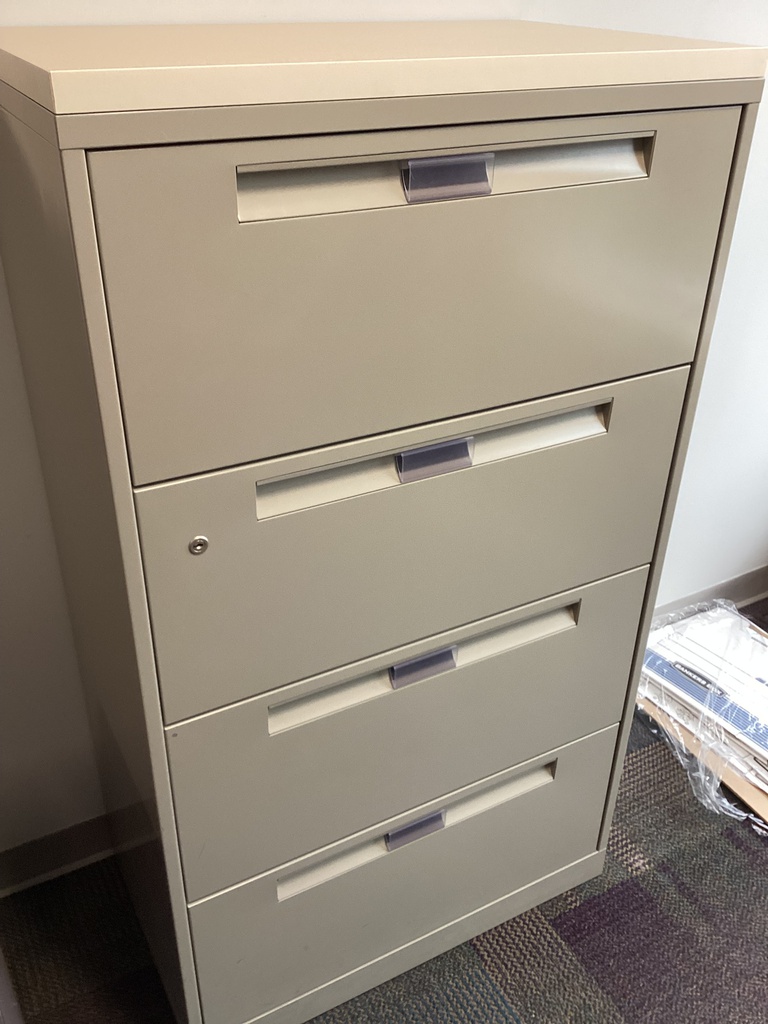 4 Drawer Lateral Beige