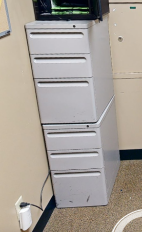 3D mini lateral file cabinet