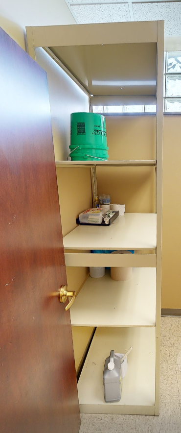 Plastic shelving