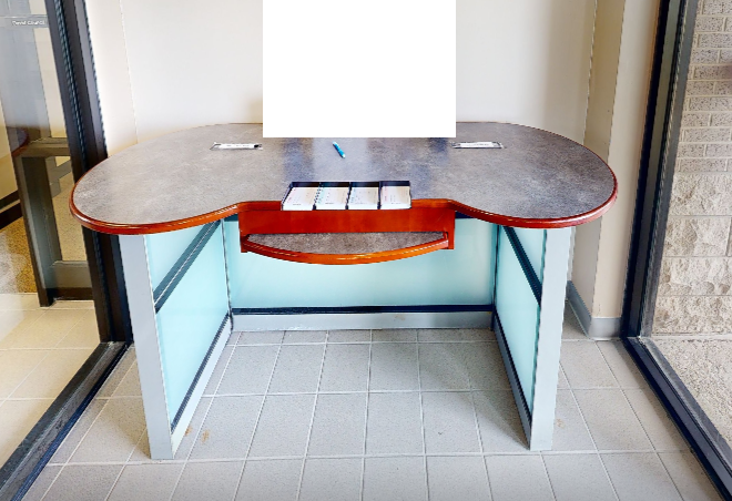 Cheque desk