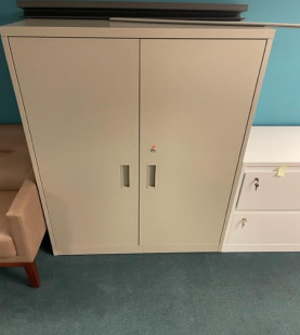 Tall Metal Storage Unit