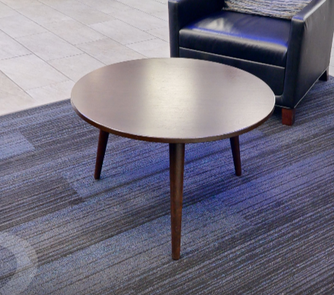 Round coffee table