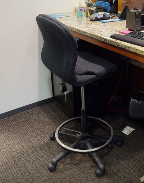 Teller task chair no arms