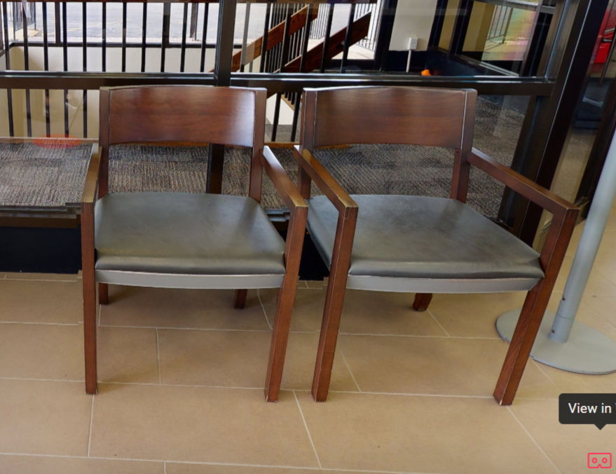Single chair guest seating