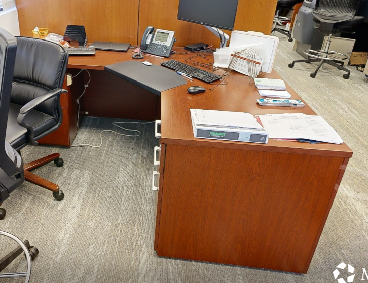 L-shape desk