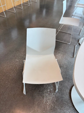 WHITE STACK CHAIRS