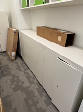 STORAGE CABINET W/90" TOP