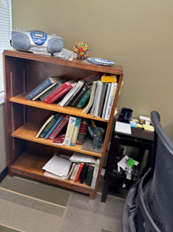 WOOD BOOKCASE