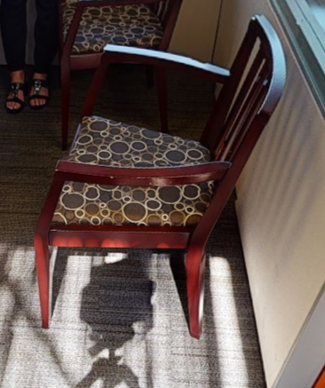 Guest chair, wood