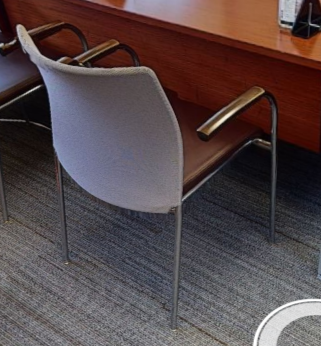 Guest chair, metal