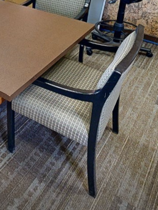Guest chair, black
