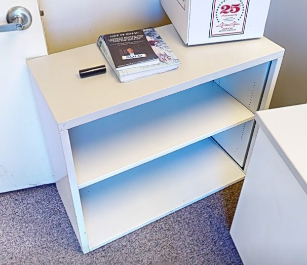 3 shelf bookcase