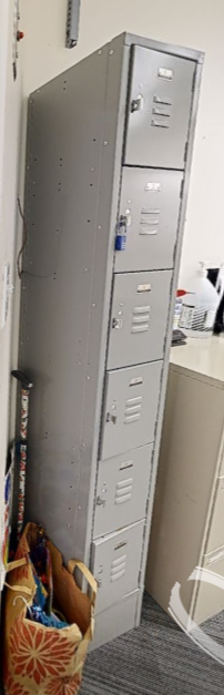 6 door locker