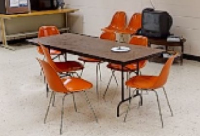café table