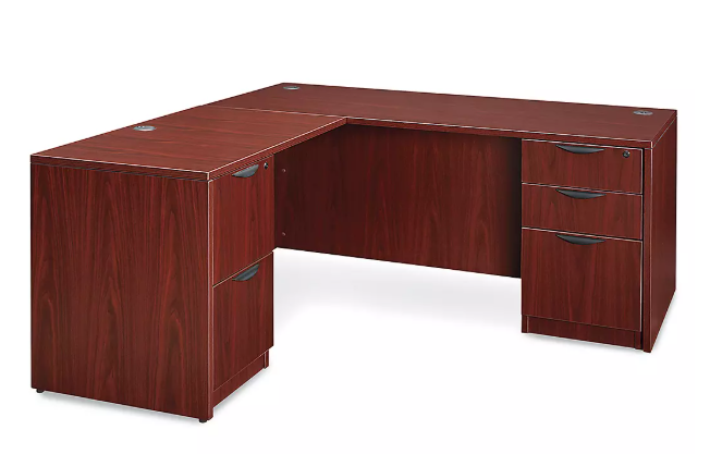 desk - l-shaped (photo representation)