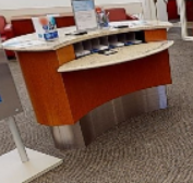 reception stand