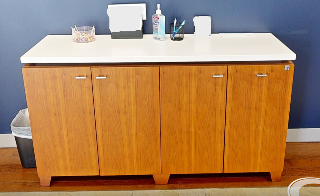 4 door credenza