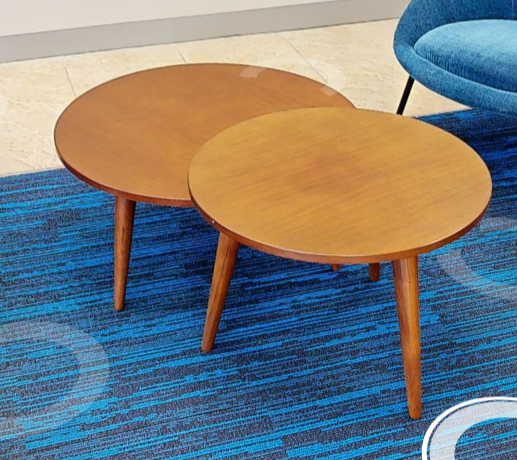 Round coffee table