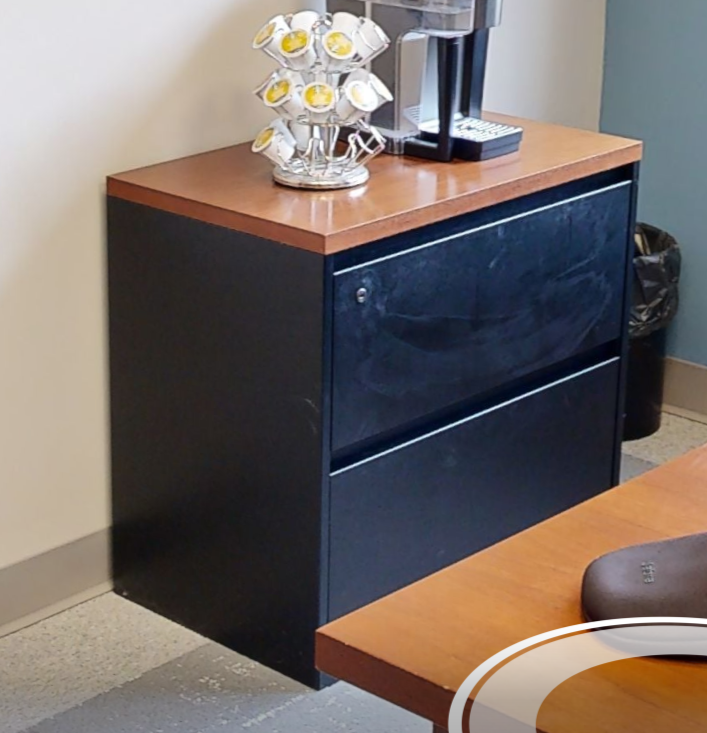 2D lateral filing cabinet,blk
