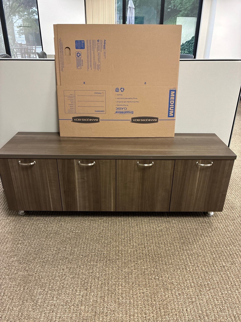15.5" x 60" x 21" Credenza - brown