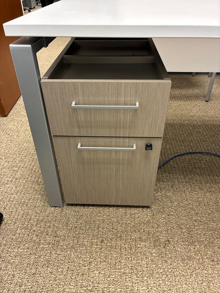 File cabinet - driftwood grey