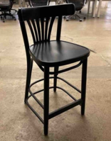 Black wooden stool
(counter height)