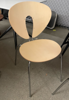 Wood &amp; metal chair