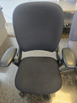 Black task chair