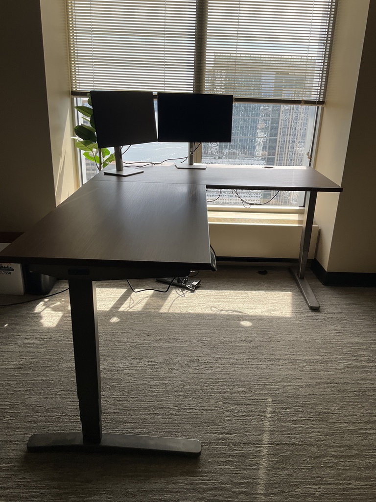 78x60 L SHAPE ADJST. DESK