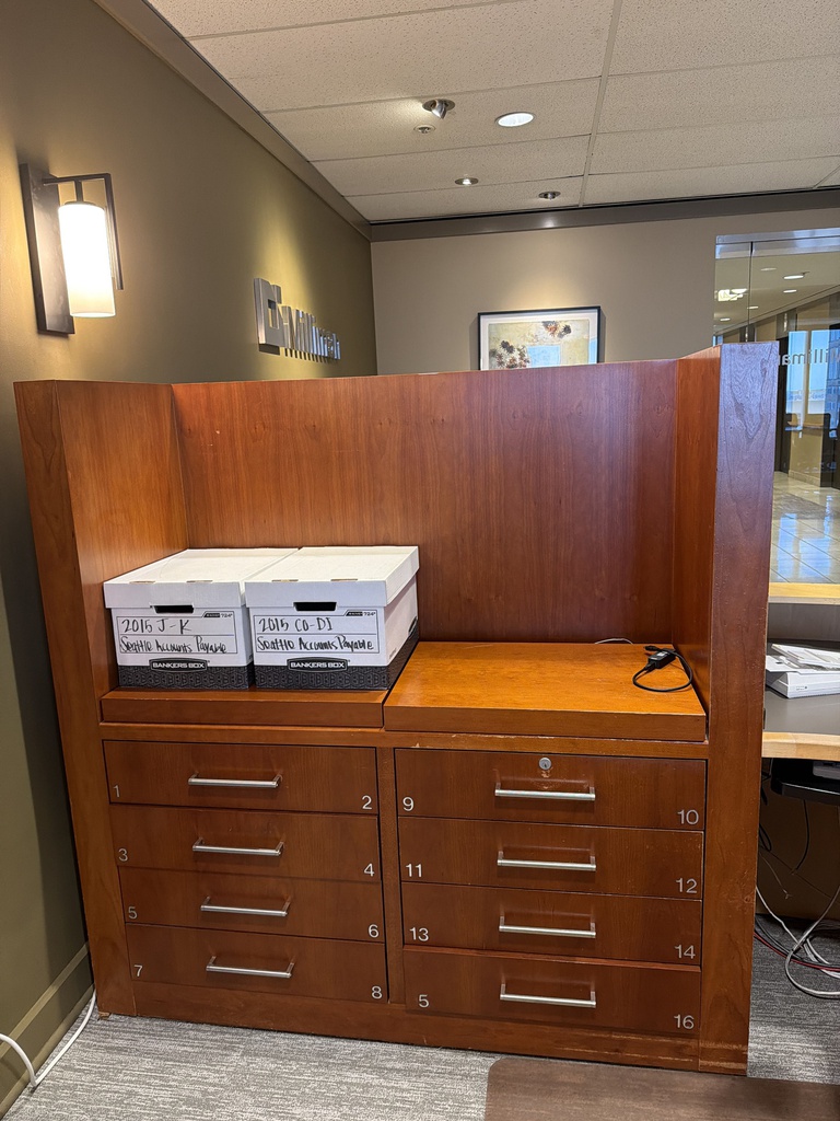 60x24x60 MAIL SORTER CABINET
