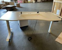 Adj Desk With Wheels-Missing Foot