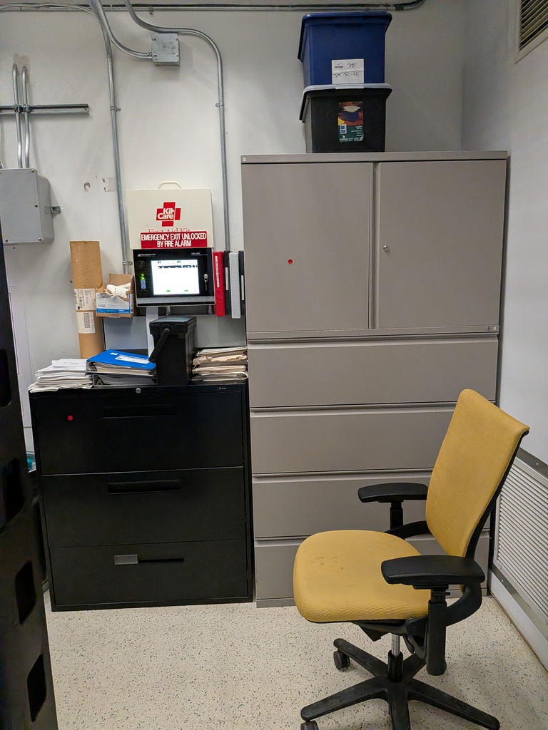 Grey Storage Cabinet