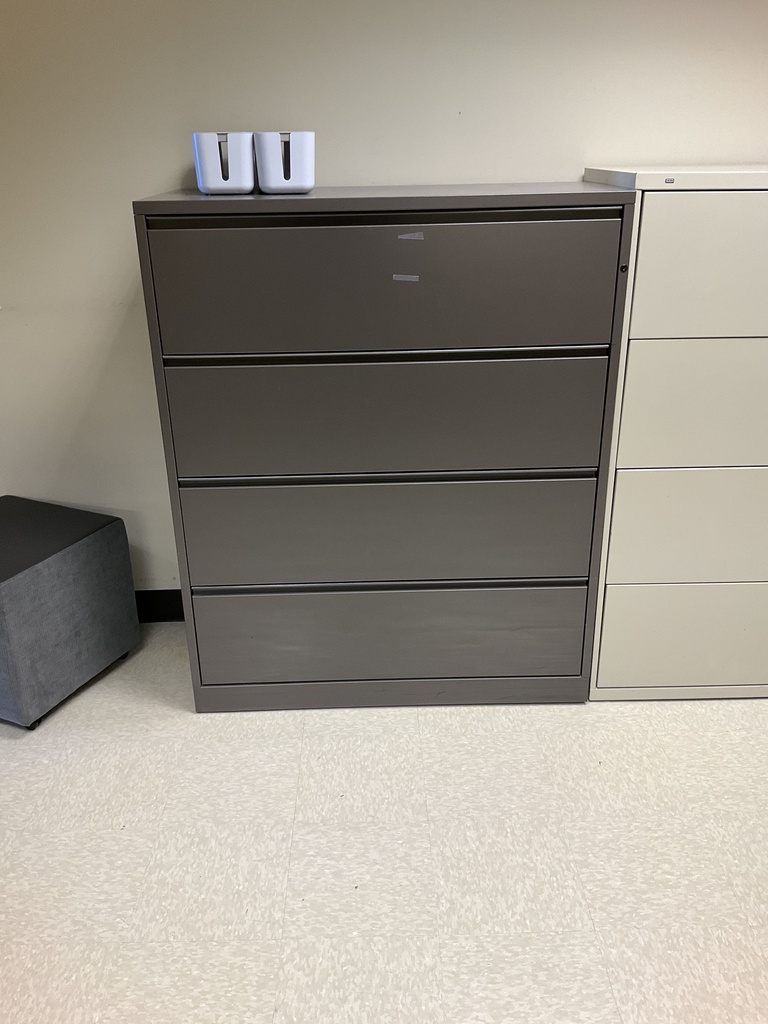 42 X 20 X 51 1/4 GREY FILING CABINET