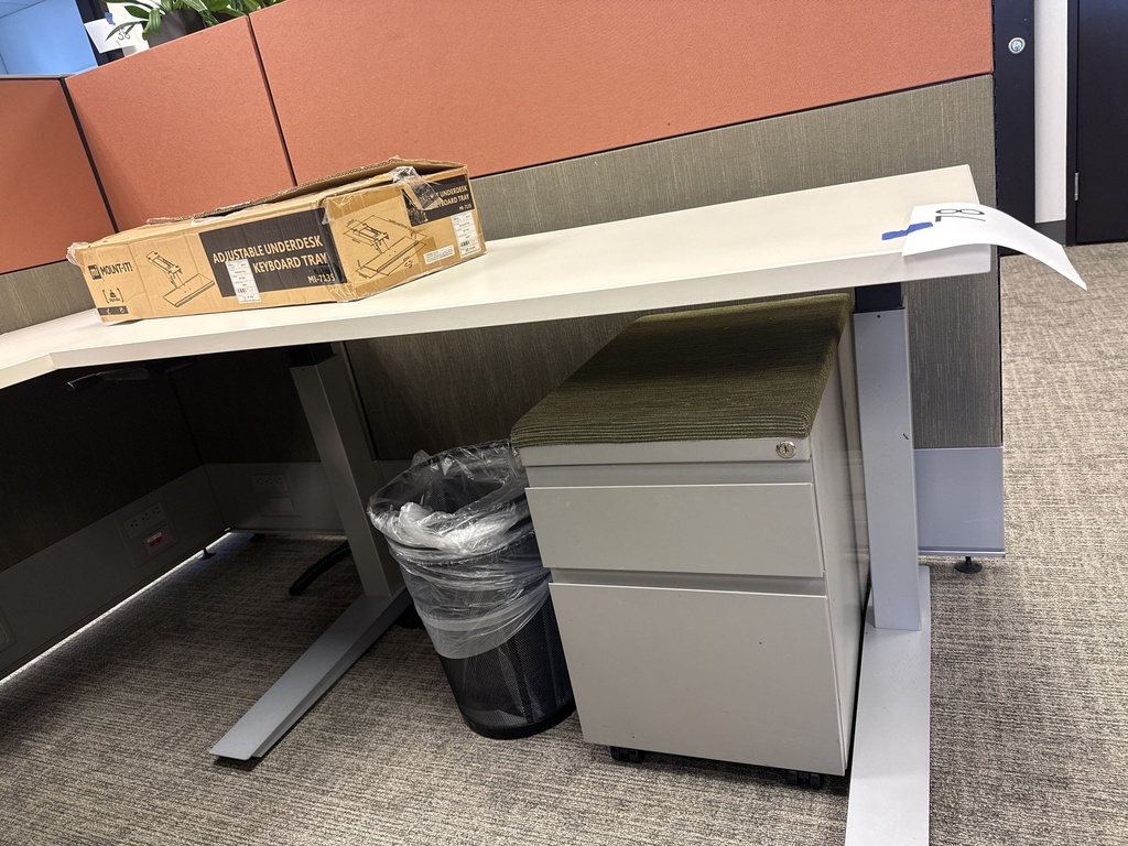 51 3/4 X 22 3/4 HEIGHT-ADJUSTABLE TABLE