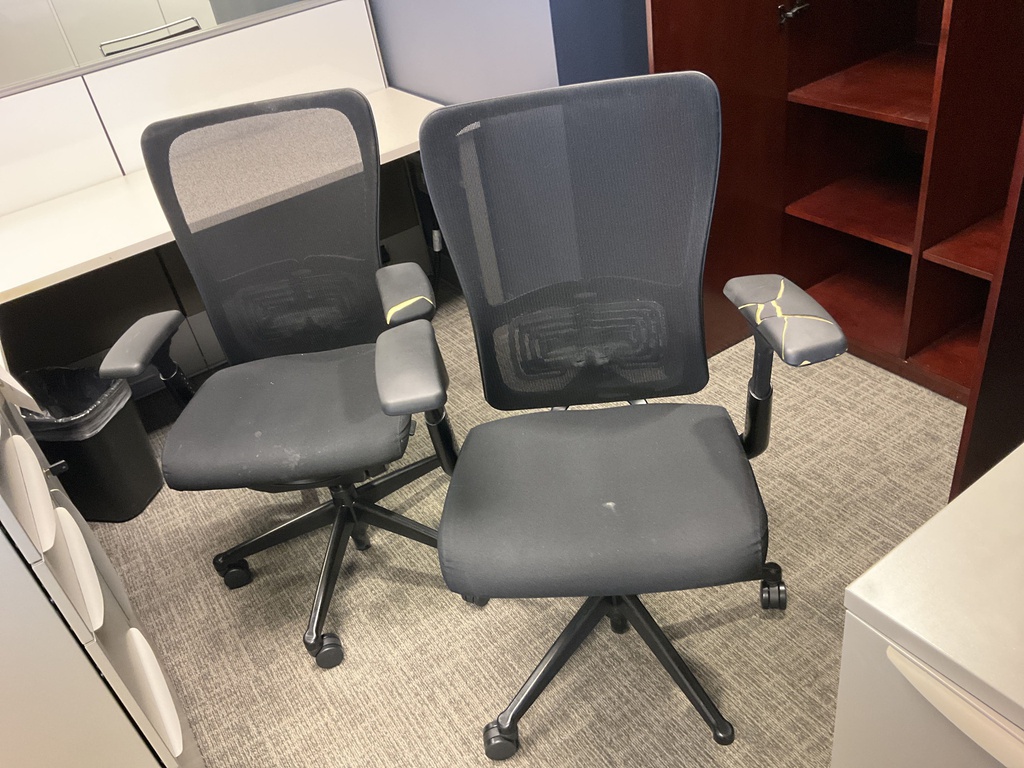 TASK CHAIRS (damaged arms)