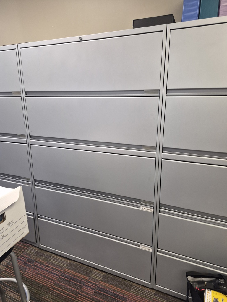 5 drawer, grey