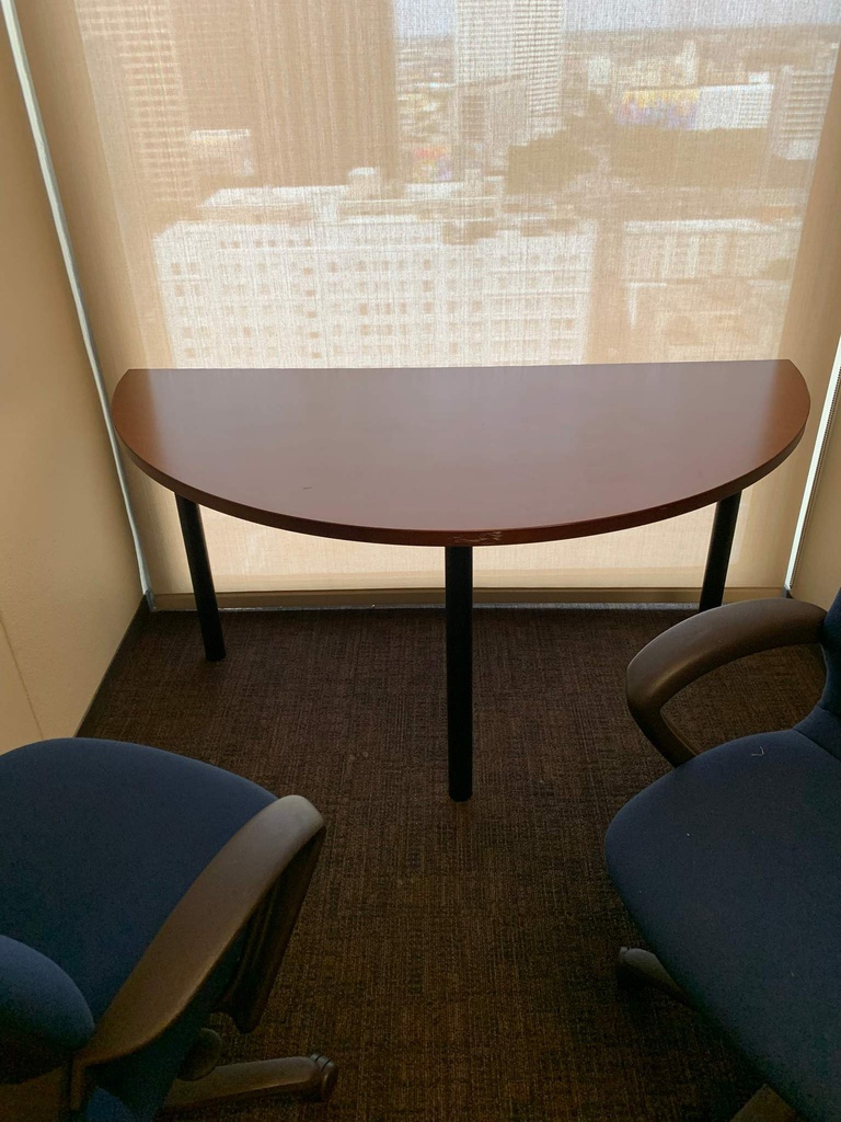1/2 moon table